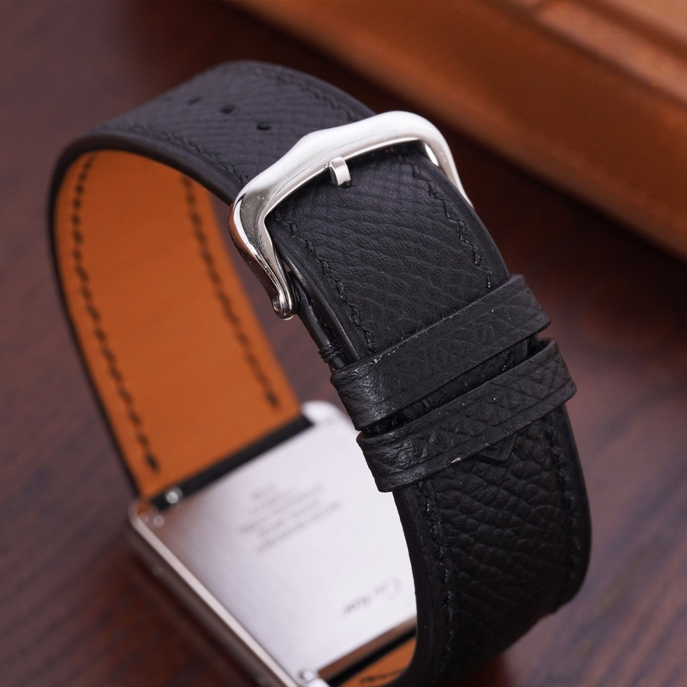 Epsom Leather Strap for Cartier Tank