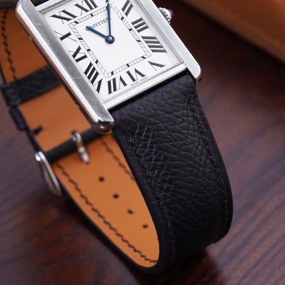 Epsom Leather Strap for Cartier Tank