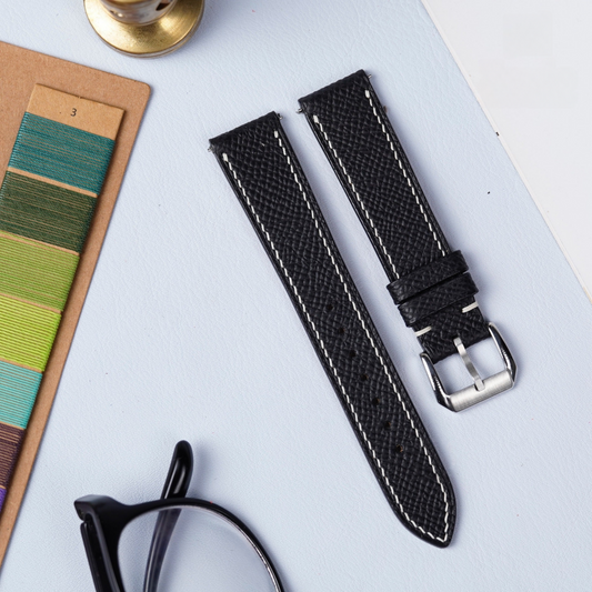 Omega Speedmaster Epsom Calfskin Leather Strap