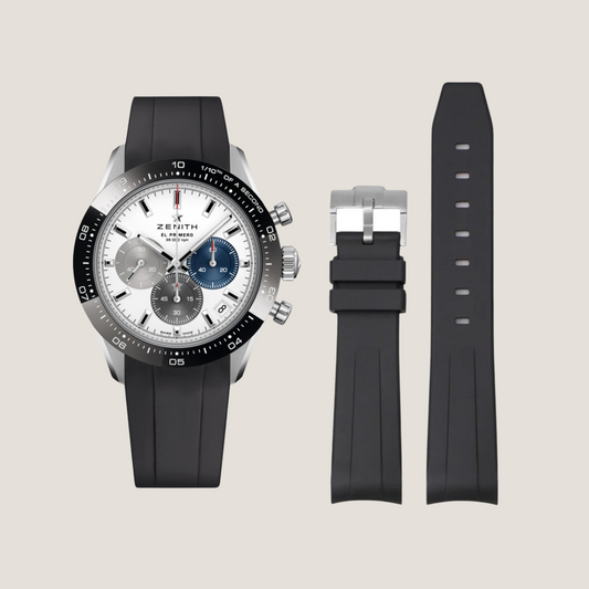 FKM Rubber Strap for Zenith Chronomaster