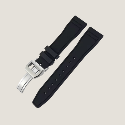FKM Rubber Strap for IWC Folding Buckle