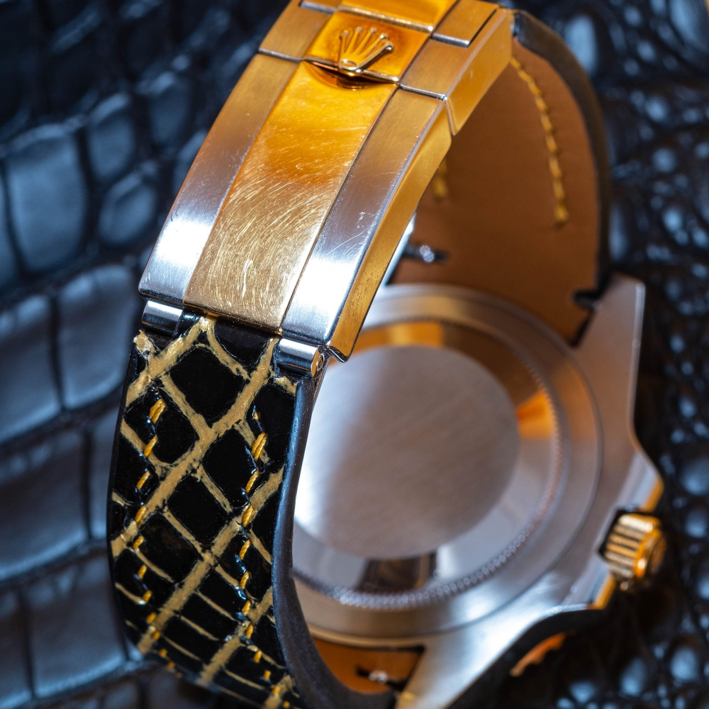 Alligator Leather Strap for Rolex GMT-Master II