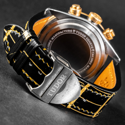 Alligator Leather Strap for Tudor Black Bay