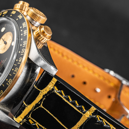 Alligator Leather Strap for Tudor Black Bay