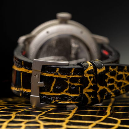 Alligator Leather Strap for Ulysse Nardin