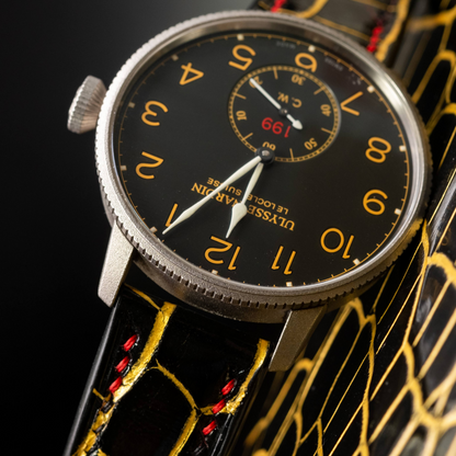 Alligator Leather Strap for Ulysse Nardin