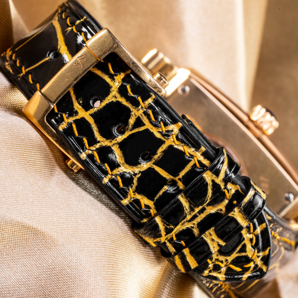 Alligator Leather Strap for Ulysse Nardin