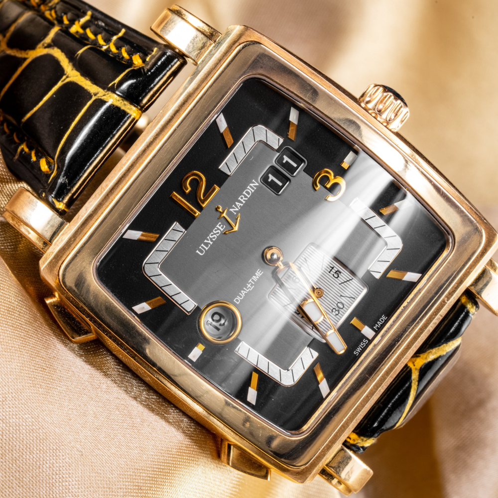 Alligator Leather Strap for Ulysse Nardin