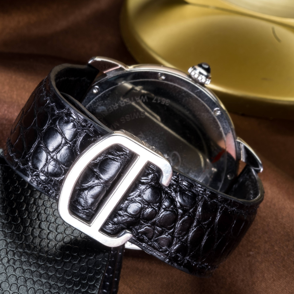 Alligator Leather Strap for Cartier Ronde Solo