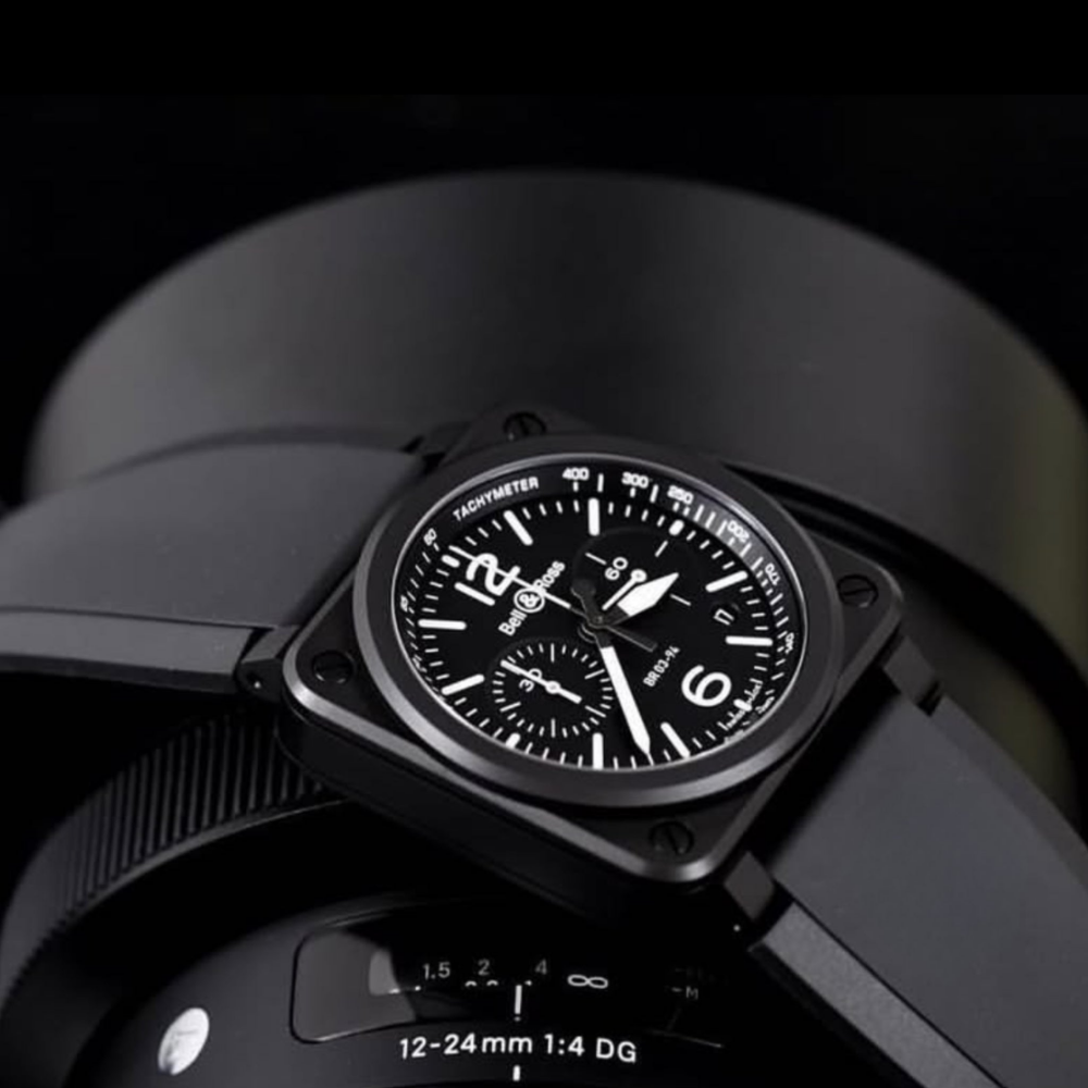 FKM Rubber Strap for Bell & Ross BR 01 & BR 03