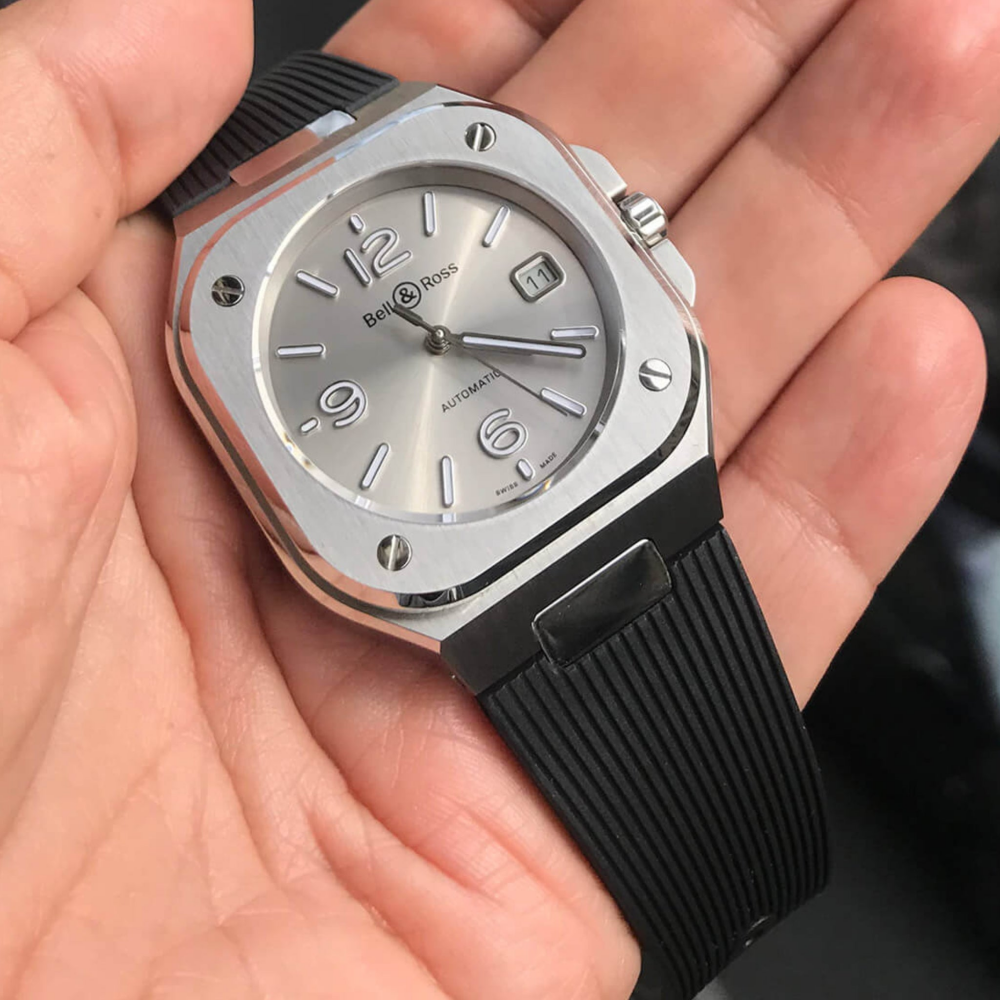 FKM Rubber Strap for Bell & Ross BR 05