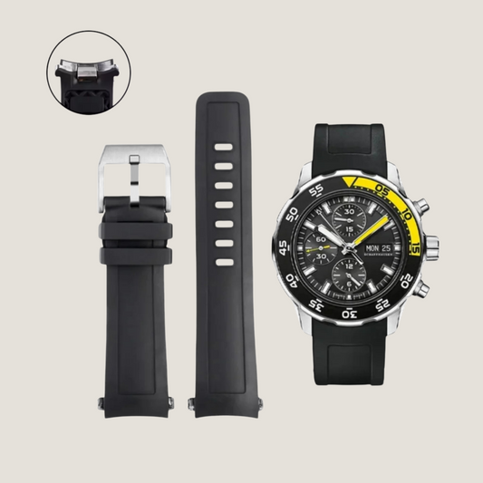 FKM Rubber Strap for IWC Aquatimer