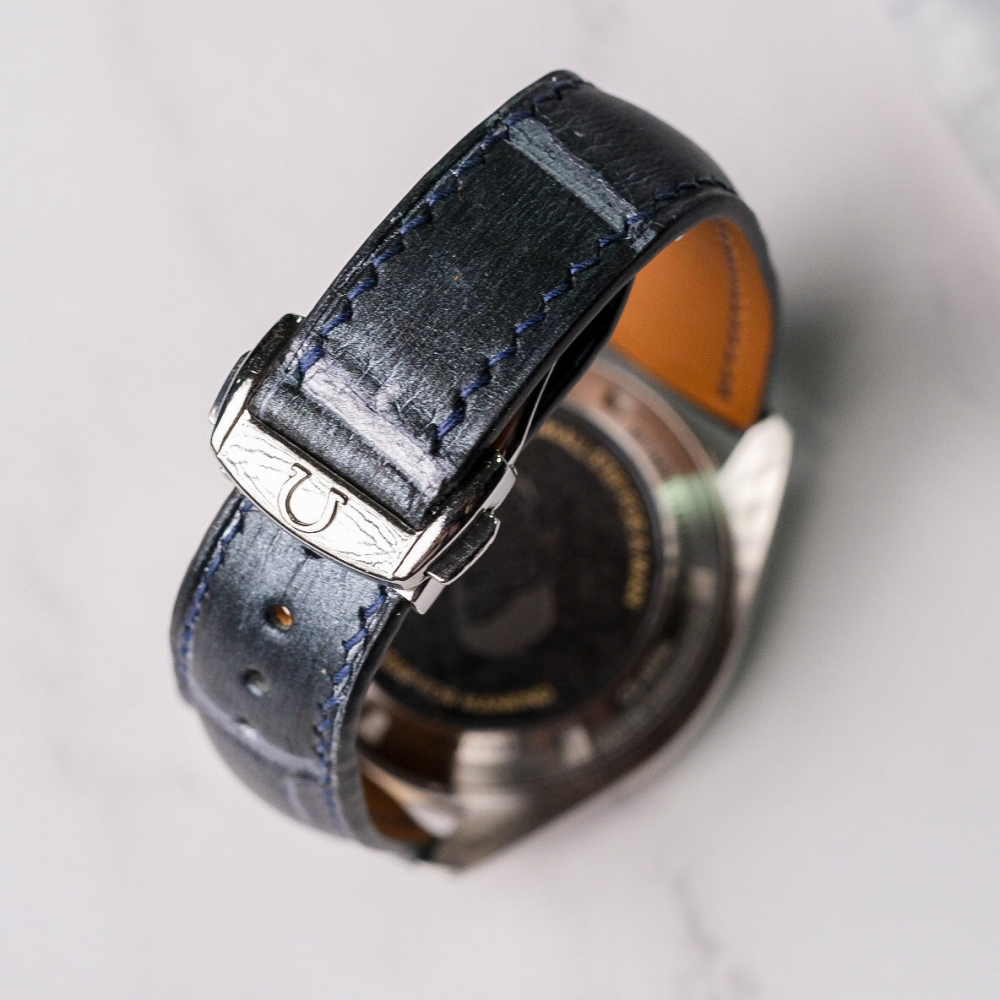 Alligator Leather Strap for Omega Speedmaster