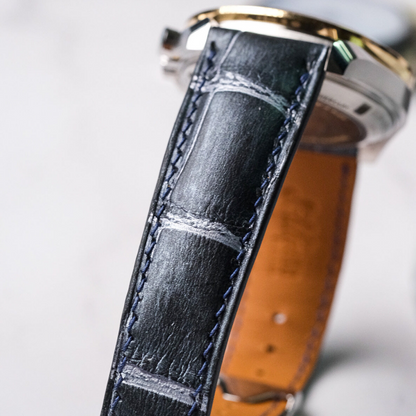 Alligator Leather Strap for Omega Speedmaster