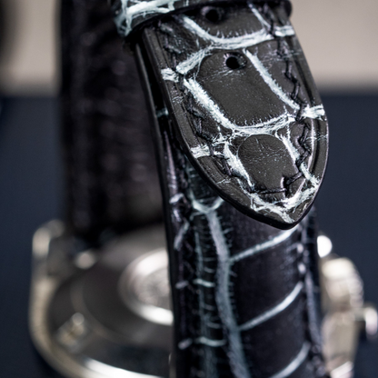 Alligator Leather Strap for Omega Speedmaster