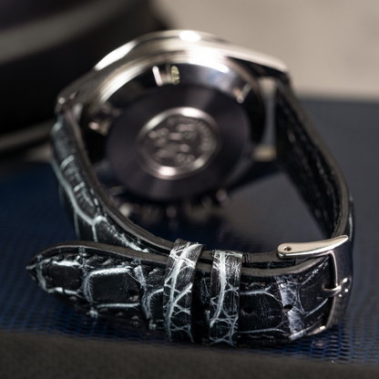 Alligator Leather Strap for Omega Speedmaster