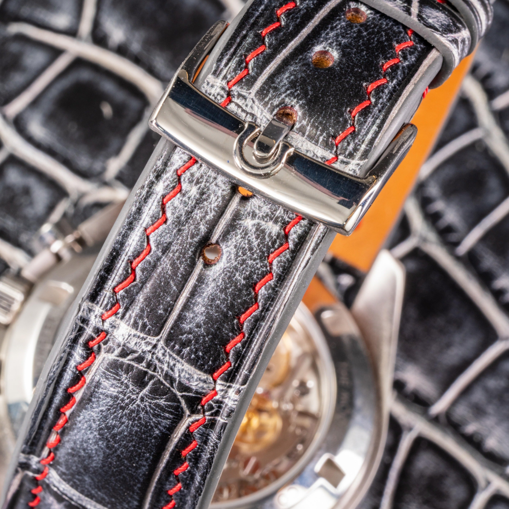 Alligator Leather Strap for Omega Speedmaster