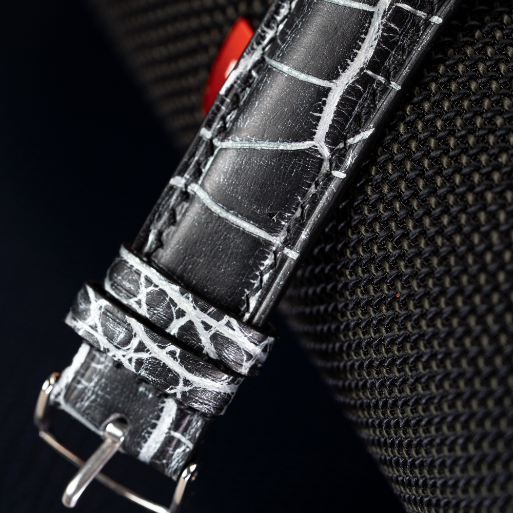 Alligator Leather Strap for Omega Speedmaster