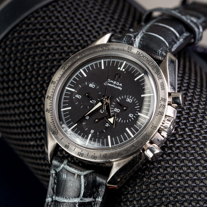 Alligator Leather Strap for Omega Speedmaster