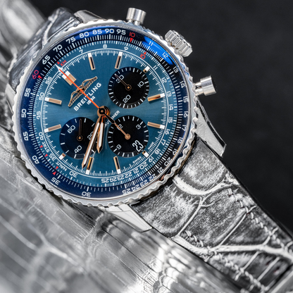 Alligator Leather Strap for Breitling