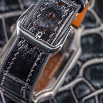 Alligator Leather Strap for Philip Stein