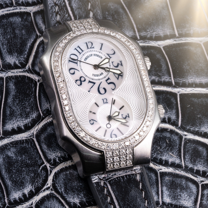Alligator Leather Strap for Philip Stein