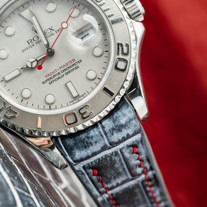 Alligator Leather Strap for Rolex Yacht-Master