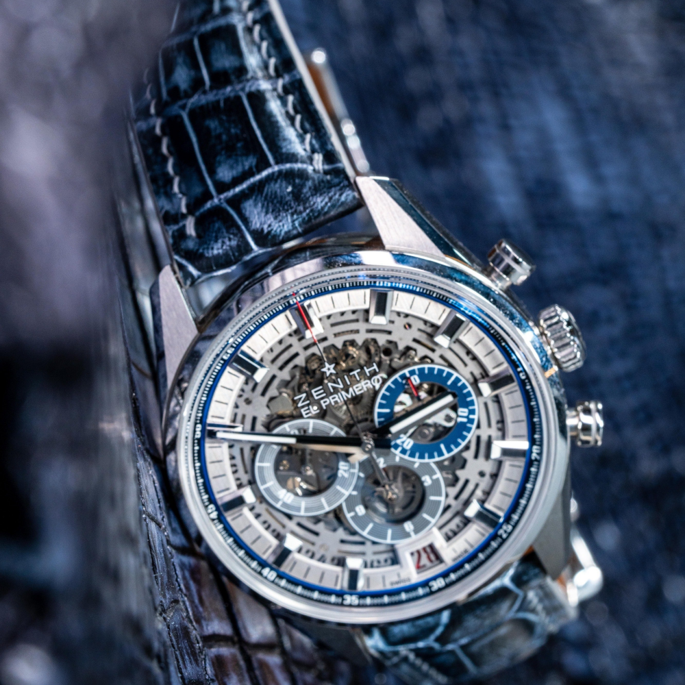Alligator Leather Strap for Zenith