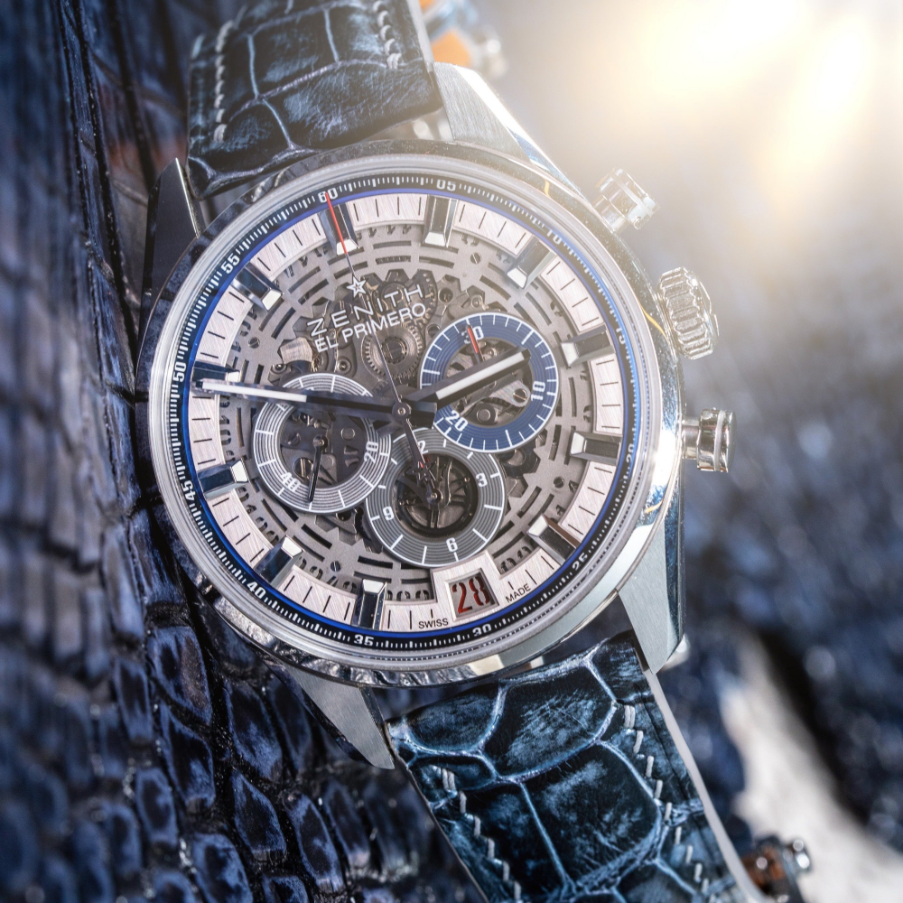 Alligator Leather Strap for Zenith