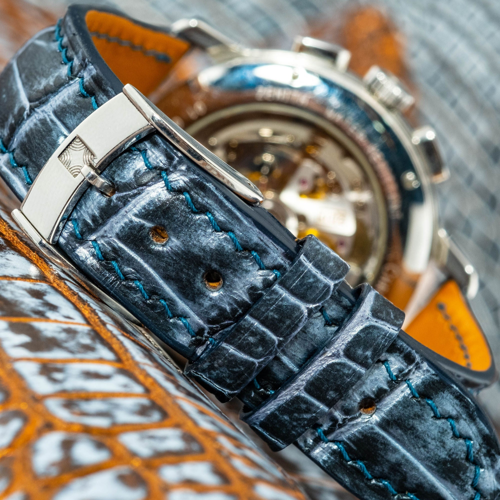 Alligator Leather Strap for Zenith