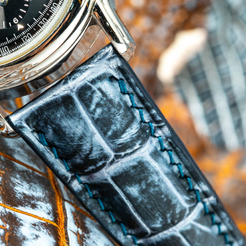 Alligator Leather Strap for Zenith