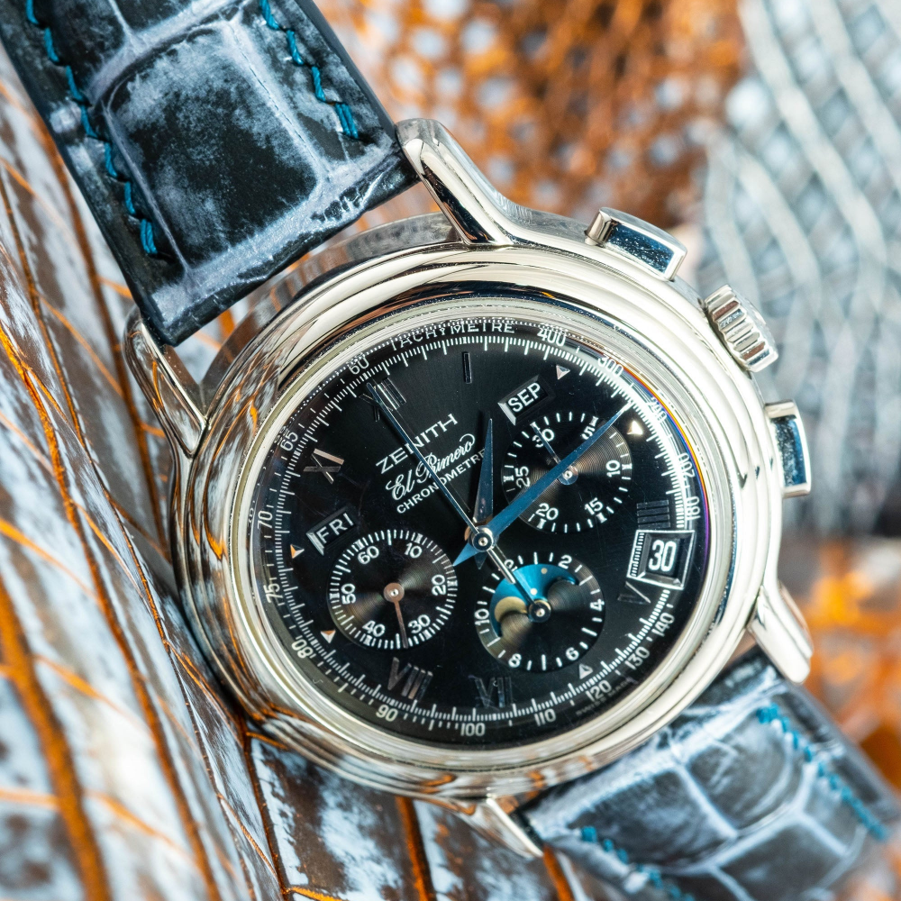 Alligator Leather Strap for Zenith