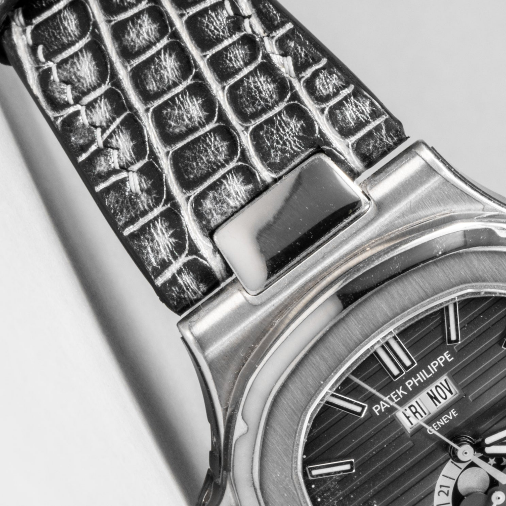 Alligator Leather Strap for Patek Philippe Nautilus
