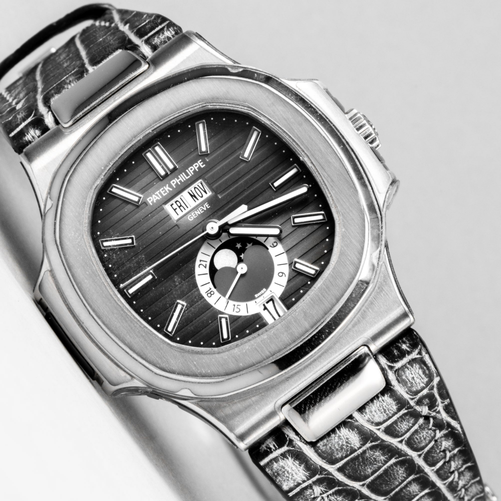 Alligator Leather Strap for Patek Philippe Nautilus
