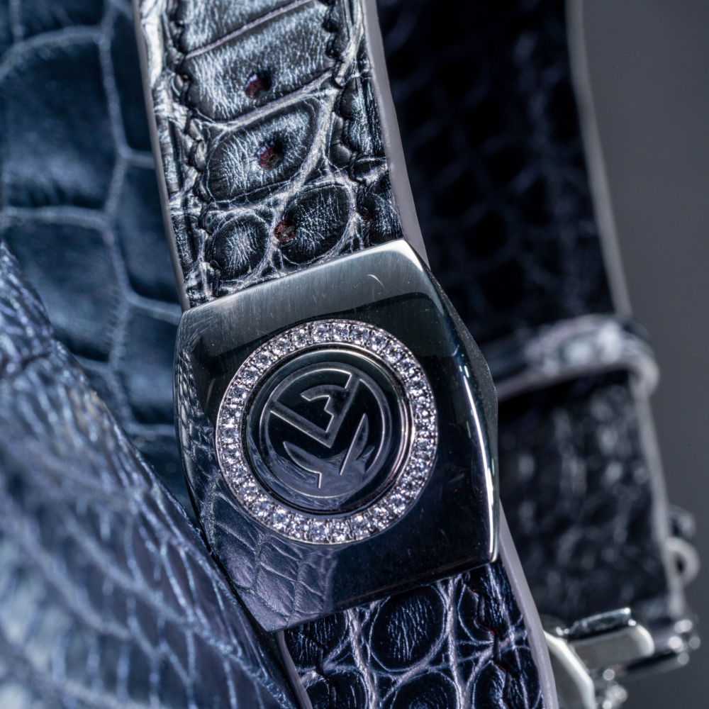 Alligator Leather Strap for Franck Muller Vanguard