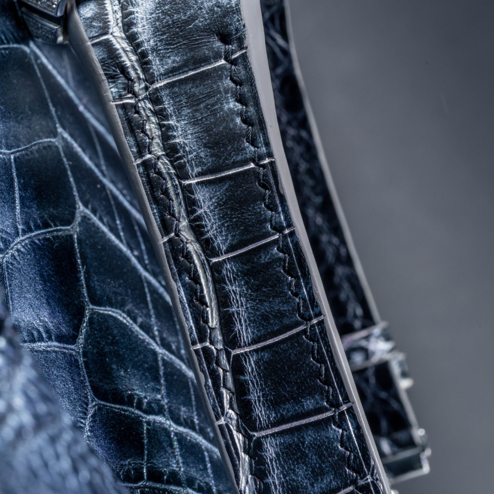Alligator Leather Strap for Franck Muller Vanguard