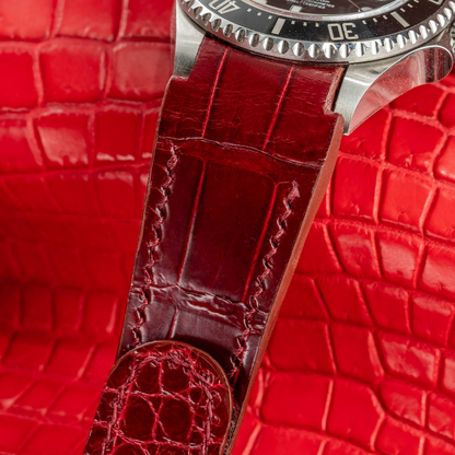 Alligator Leather Strap for Rolex Sea-Dweller