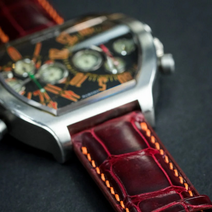 Alligator Leather Strap for deLaCour