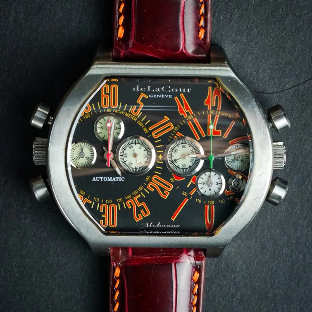 Alligator Leather Strap for deLaCour