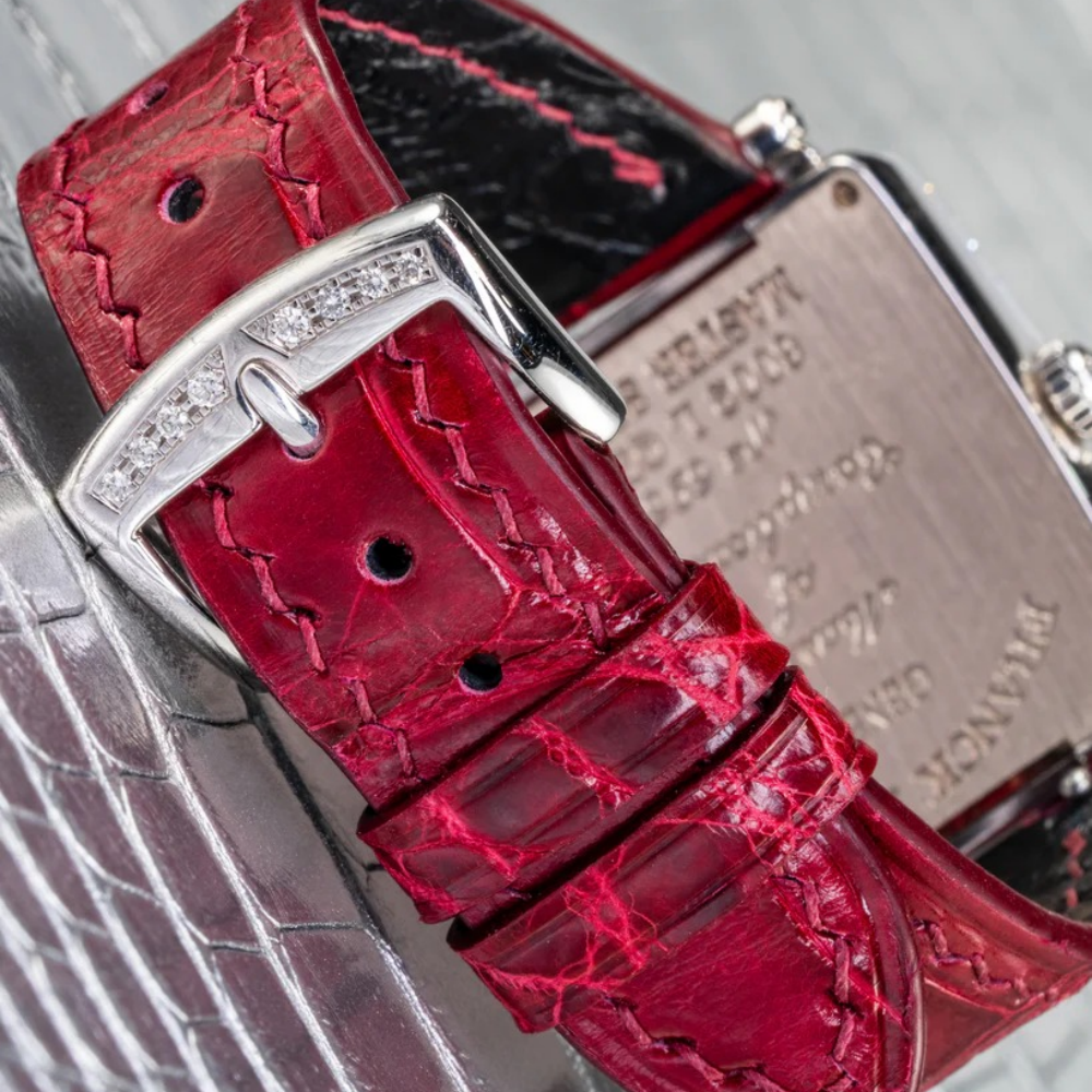 Alligator Leather Strap for Franck Muller Master Square