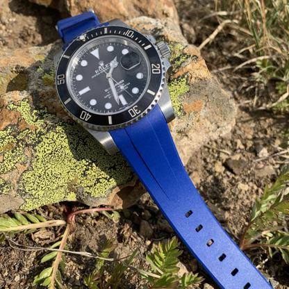 FKM Rubber Strap for Rolex Submariner Tang Buckle