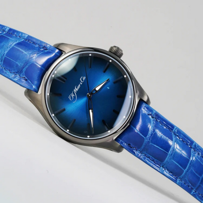 Alligator Leather Strap for H. Moser & Cie