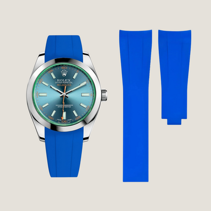 Rolex Milgauss Rubber Strap for Deployant Clasp