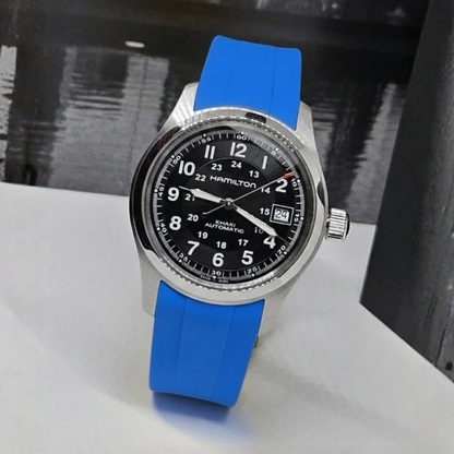 FKM Rubber Strap for Hamilton Khaki Field