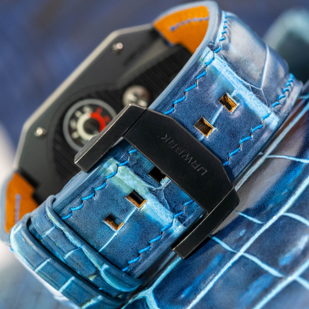 Alligator Leather Strap for Urwerk