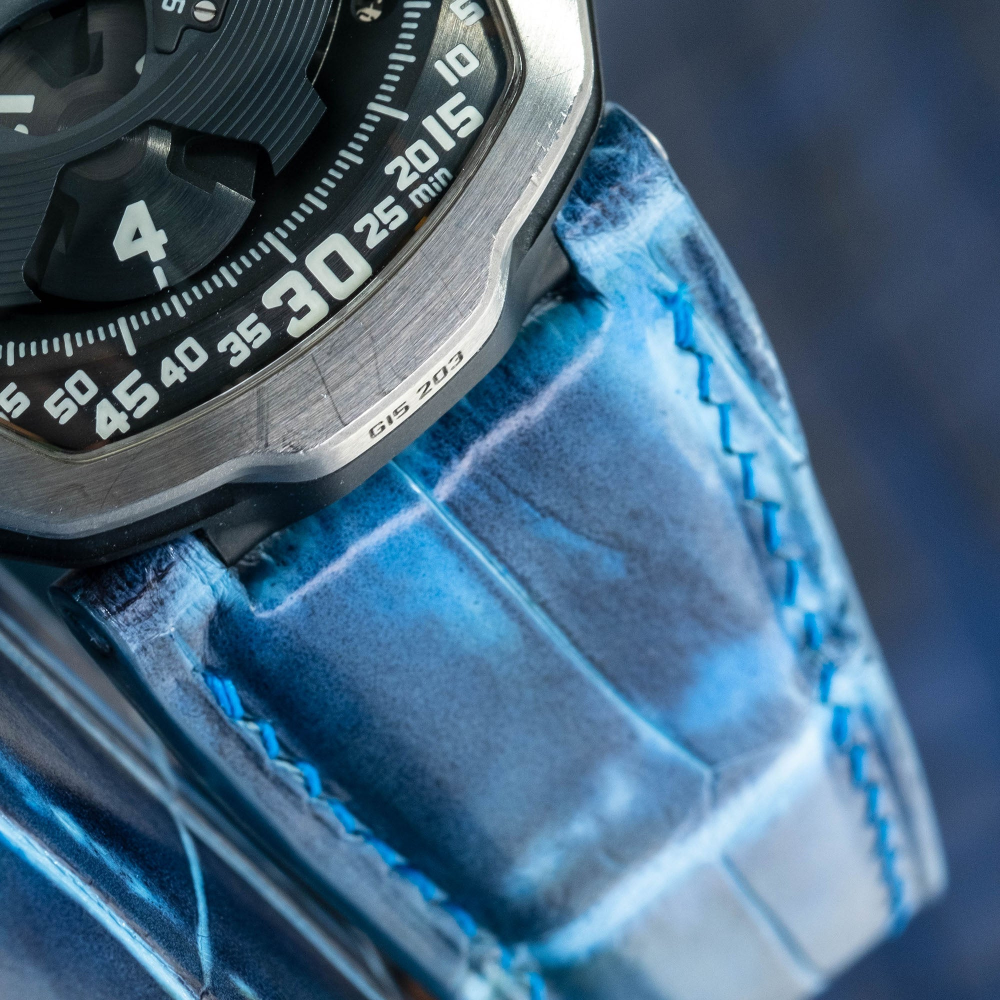 Alligator Leather Strap for Urwerk