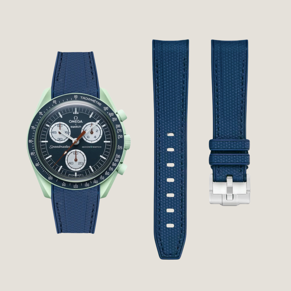 MoonSwatch Mission on Earth FKM Rubber Strap