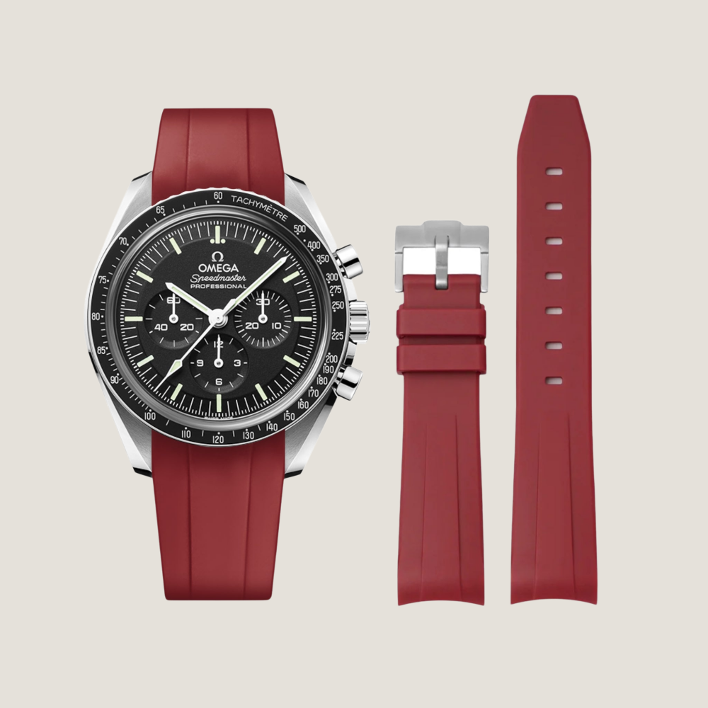 Omega Speedmaster FKM Rubber Strap