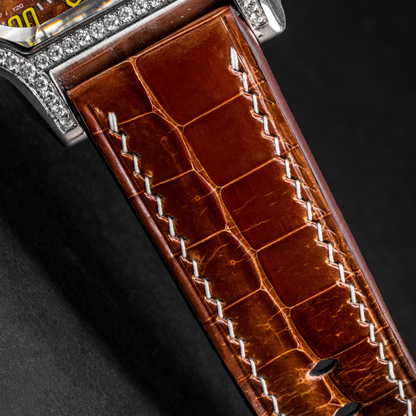 Alligator Leather Strap for deLaCour