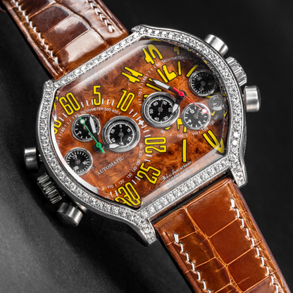 Alligator Leather Strap for deLaCour